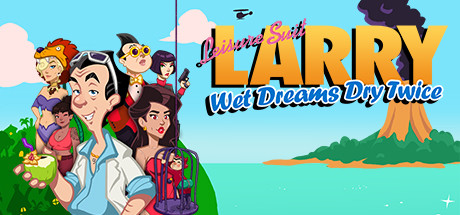 Leisure Suit Larry - Wet Dreams Dry Twice Steam header art