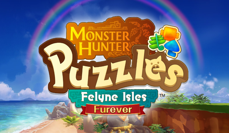 Monster Hunter Puzzles: Felyne Isles Furever logo art