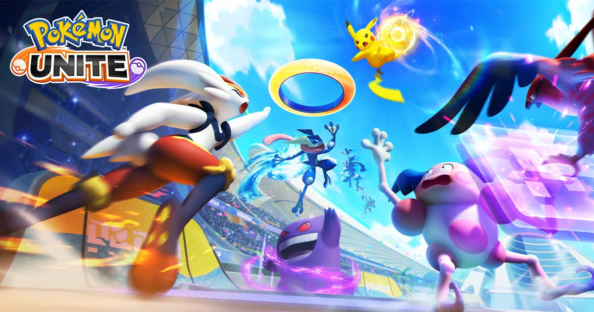 Pokémon UNITE key art